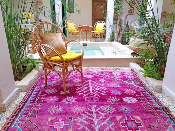 “Die Schönheit marokkanischer Teppiche”
