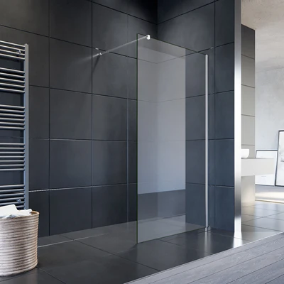 Tauchen Sie ein in die Welt der stilvollen und praktischen Glasdesigns für Duschabtrennungen